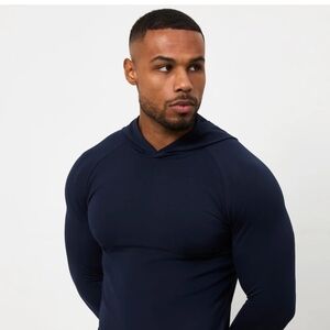 Navy Blue Men's Hoodie